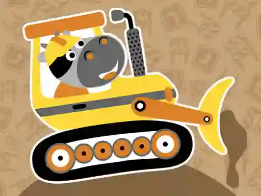 Gêm Construction Trucks Hidden ar-lein
