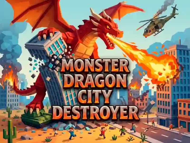 Gêm Monster Dragon City Destroyer ar-lein
