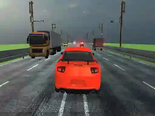 Gêm Highway Car Racer ar-lein