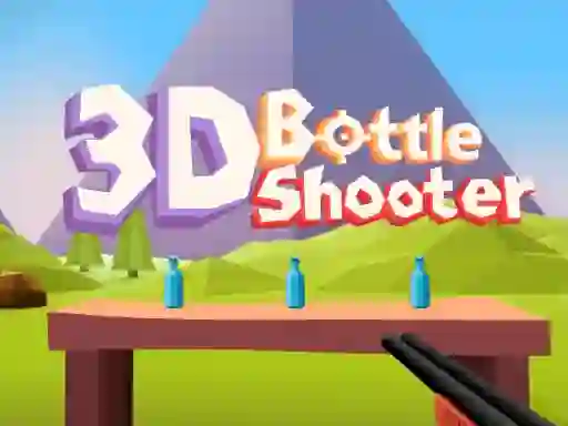 Gêm 3D Bottle Shooter ar-lein