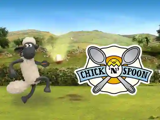 Gêm Shaun The Sheep: Chick N Spoon ar-lein