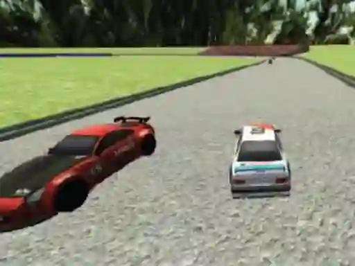 Gêm Police Racing Car ar-lein