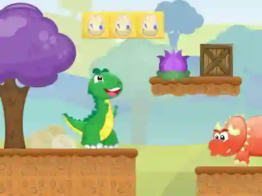 Gêm Little Dino Adventure Returns ar-lein