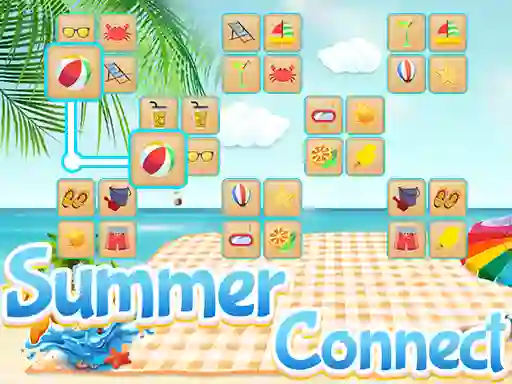 Gêm Summer Connect ar-lein