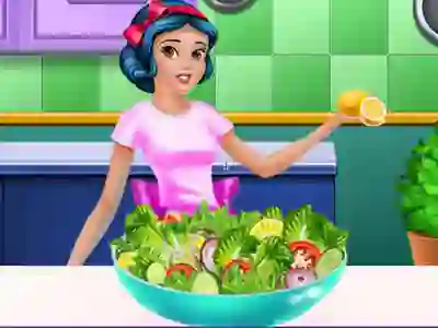 Gêm Princess Fitness Diet ar-lein
