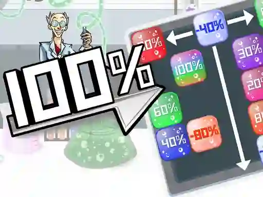 Gêm 100% ar-lein