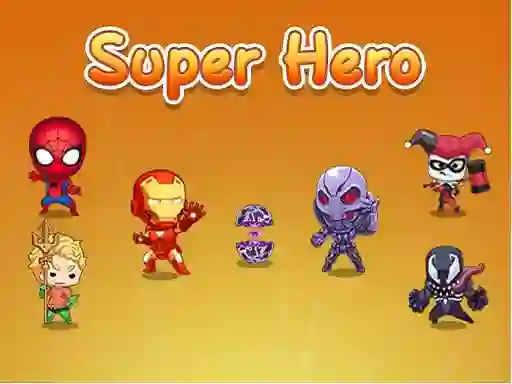 Gêm Super Hero Merge ar-lein