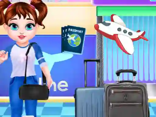 Gêm Baby Taylor In The Airport ar-lein