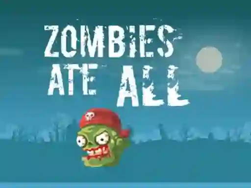 Gêm Zombies Ate All ar-lein