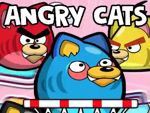 Gêm Angry Cats ar-lein