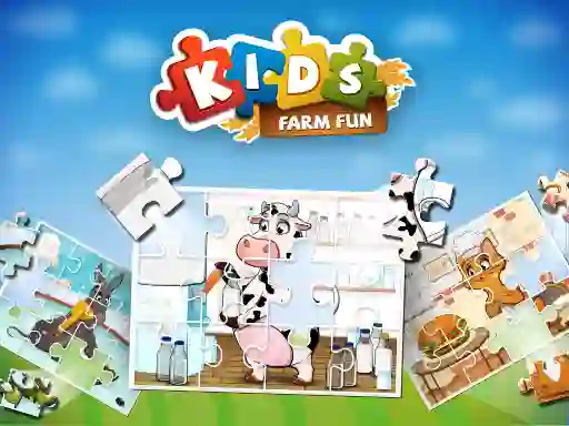 Gêm Kids Farm Fun ar-lein