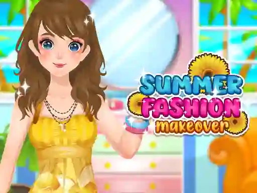 Gêm Summer Fashion Makeover ar-lein