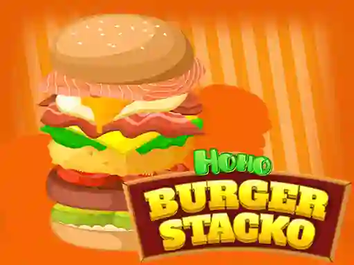 Gêm Hoho Burger Stacko ar-lein