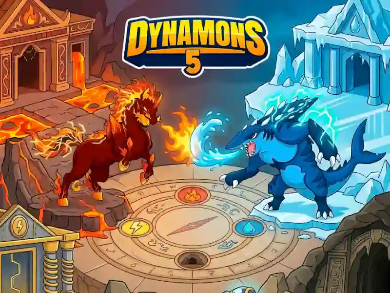 Gêm Dynamons 5 ar-lein