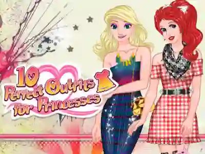 Gêm 10 Perfect Outfits for Princesses ar-lein