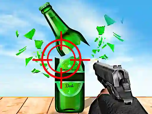 Gêm Real Bottle Shooter 3d ar-lein