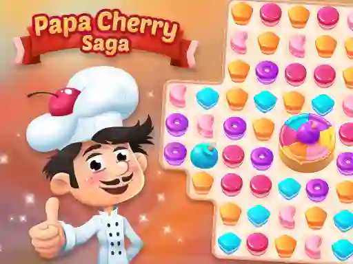 Gêm Papa Cherry Saga ar-lein
