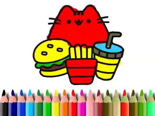 Gêm Back To School: Cute Cats Coloring ar-lein