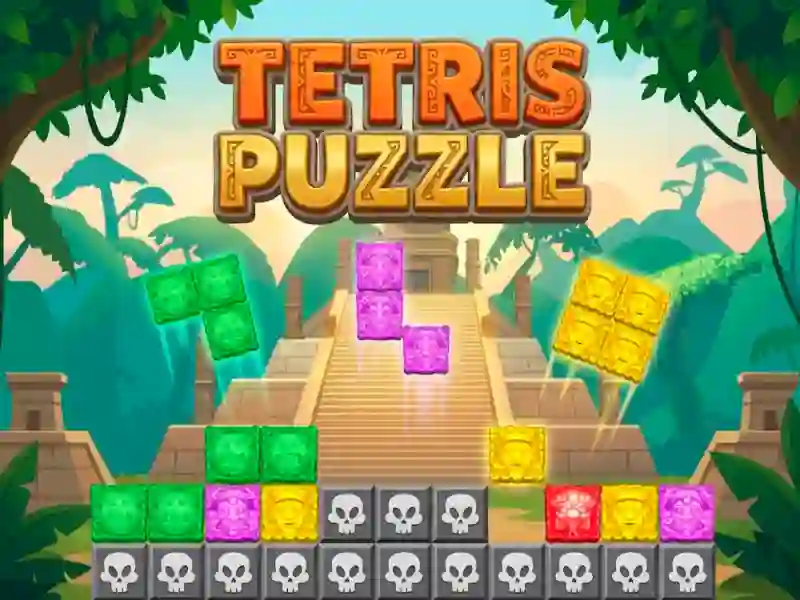 Gêm Tetris Puzzle ar-lein