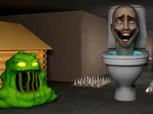 Gêm Toilet Monster Attack Sim 3D ar-lein