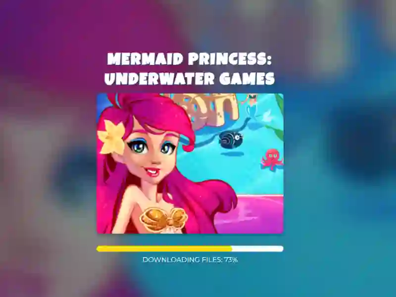 Gêm Mermaid Princess: Underwater Games ar-lein