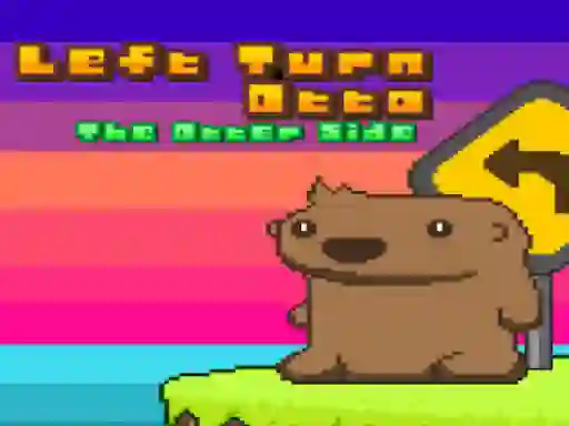 Gêm Left Turn Otto The Otter Side ar-lein