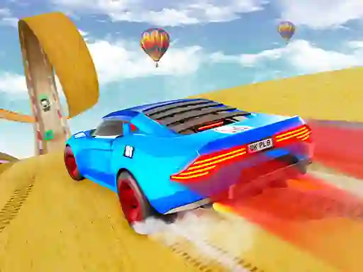 Gêm Mega Ramp Car Stunts ar-lein