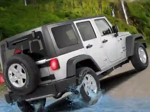 Gêm 4x4 Passenger Jeep Driving game 3D ar-lein