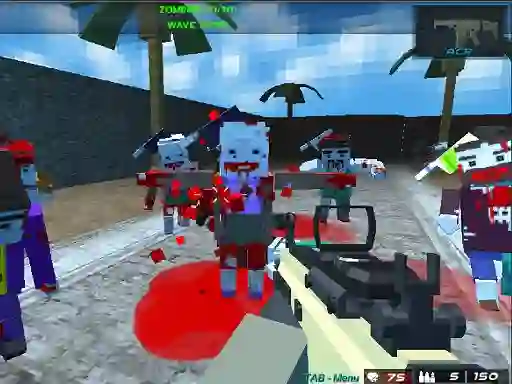 Gêm Pixel Combat The Sandstorm ar-lein