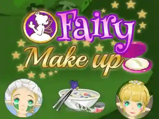 Gêm Fairy make up ar-lein