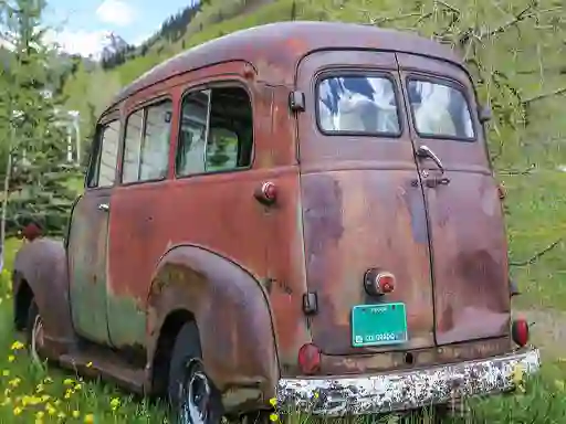 Gêm Old Rusty Cars Differences 2 ar-lein