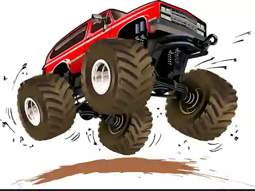 Gêm Monster Trucks Memory ar-lein