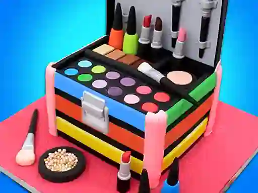 Gêm Cosmetic Box Cake ar-lein