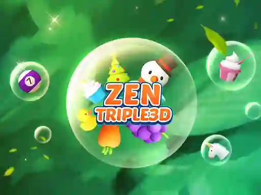Gêm Zen Triple 3d ar-lein