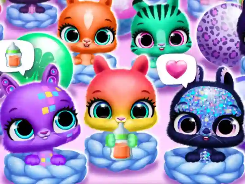 Gêm Hatch Cute Bunnies ar-lein