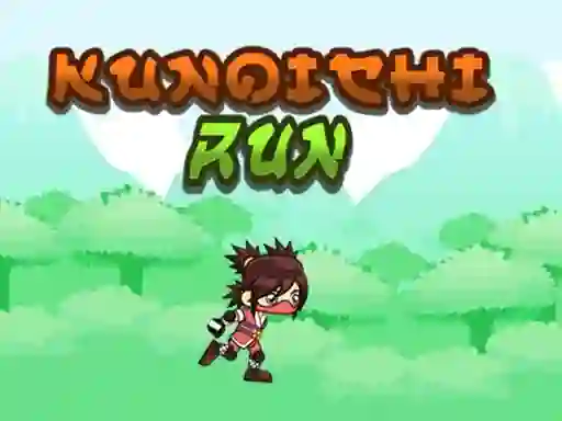 Gêm Kunoichi Run ar-lein
