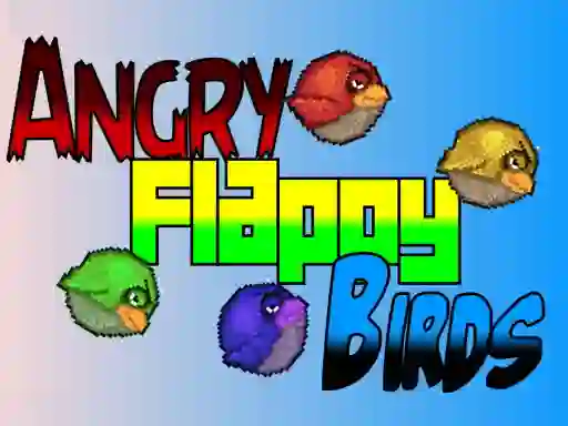 Gêm Angry Flappy Birds ar-lein