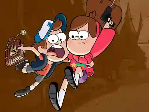 Gêm Gravity Falls Match3 ar-lein