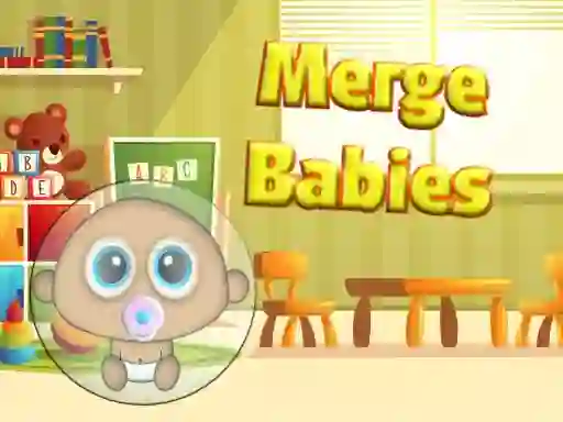 Gêm Merge Babies ar-lein