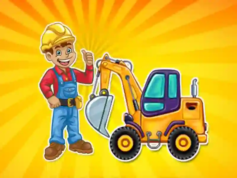 Gêm I Am An Excavator Runner ar-lein