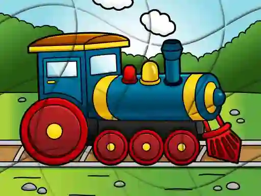 Gêm Transport Wavy Jigsaw ar-lein