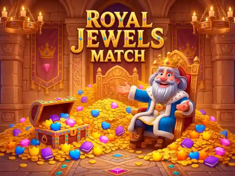 Gêm Royal Jewels Match ar-lein