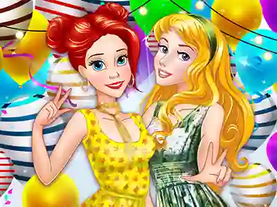 Gêm Best Party Outfits for Princesses ar-lein