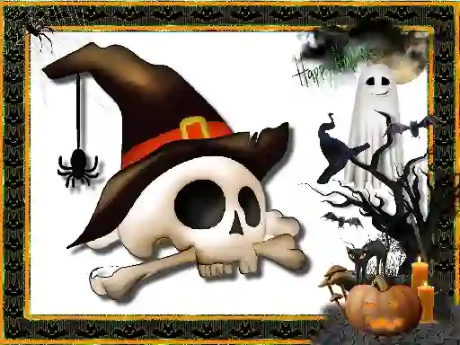 Gêm Halloween Puzzle Challenge ar-lein