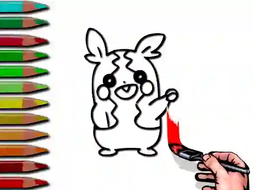 Gêm Pokemon Coloring Fun ar-lein