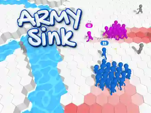 Gêm Army Sink ar-lein