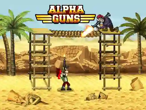 Gêm Alpha Guns ar-lein