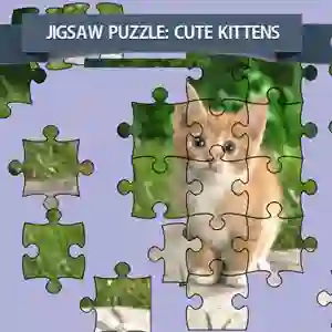 Gêm Jigsaw Puzzle Cute Kittens ar-lein