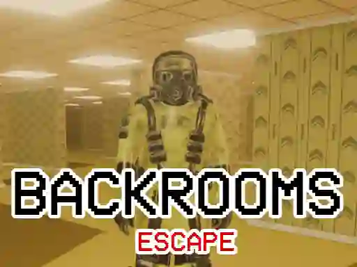 Gêm Backrooms Escape ar-lein