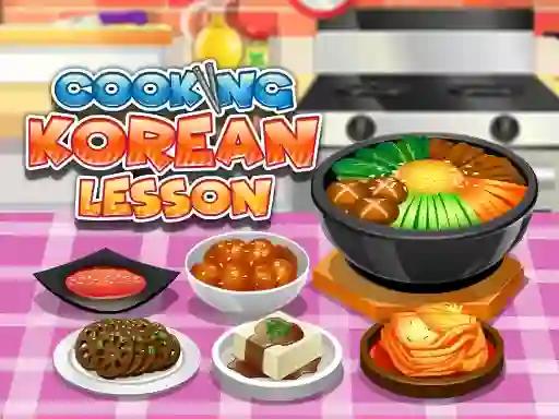 Gêm Cooking Korean Lesson ar-lein